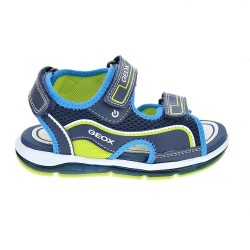 Sandalias Geox zapatos Niño modelo Todo Azul  2