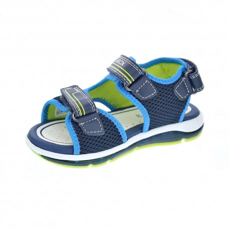 Sandalias Geox zapatos Niño modelo Todo Azul 