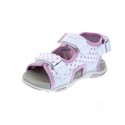 Sandalias Geox zapatos Niña modelo Agasim Blanco 