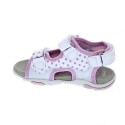 Sandalias Geox zapatos Niña modelo Agasim Blanco 