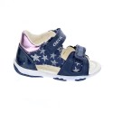 Sandalias Geox zapatos Niña modelo Nicely Azul 