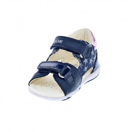 Sandalias Geox zapatos Niña modelo Nicely Azul 