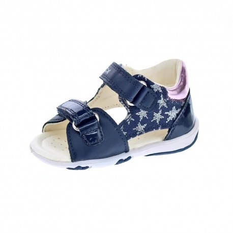 Sandalias Geox zapatos Niña modelo Nicely Azul 