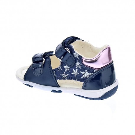 Sandalias Geox zapatos Niña modelo Nicely Azul 