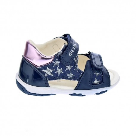 Sandalias Geox zapatos Niña modelo Nicely Azul 