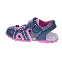 Sandalias Geox zapatos Niña modelo 0BCEW Azul 