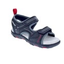 Sandalias Geox zapatos Niña modelo Pianeta Negro 
