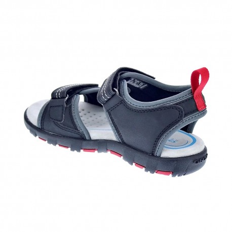 Sandalias Geox zapatos Niña modelo Pianeta Negro 