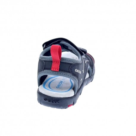 Sandalias Geox zapatos Niña modelo Pianeta Negro 