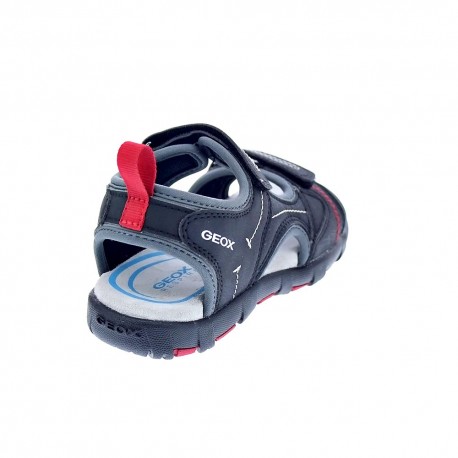 Sandalias Geox zapatos Niña modelo Pianeta Negro 