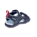 Sandalias Geox zapatos Niña modelo Pianeta Negro 