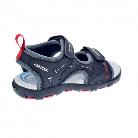 Sandalias Geox zapatos Niña modelo Pianeta Negro 