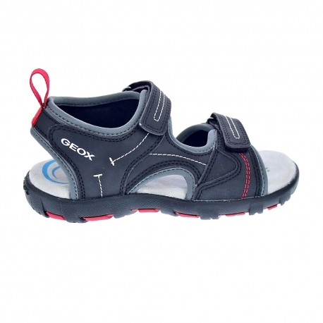 Sandalias Geox zapatos Niña modelo Pianeta Negro 