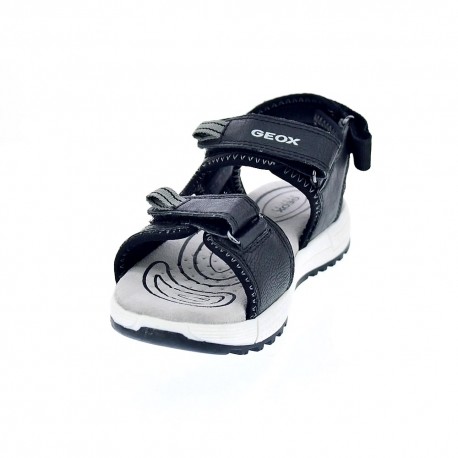 Sandalias Geox zapatos Niño modelo Alben Negro 