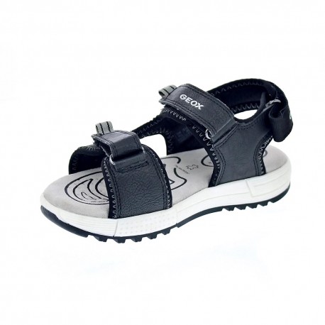 Sandalias Geox zapatos Niño modelo Alben Negro 