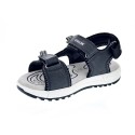 Sandalias Geox zapatos Niño modelo Alben Negro 