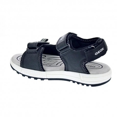 Sandalias Geox zapatos Niño modelo Alben Negro 