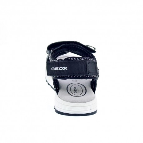 Sandalias Geox zapatos Niño modelo Alben Negro 