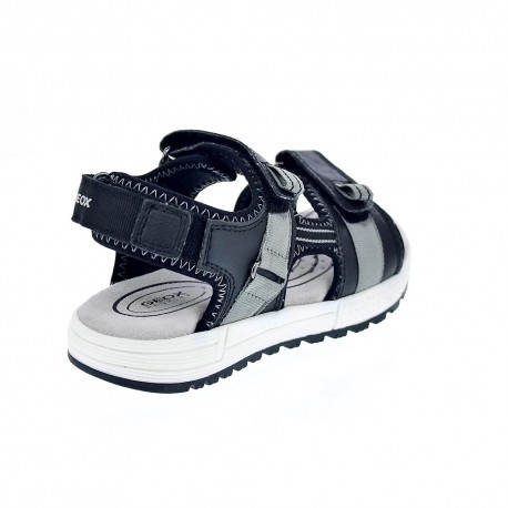 Sandalias Geox zapatos Niño modelo Alben Negro 