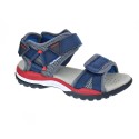 Sandalias Geox zapatos Niño modelo Borealis Azul 