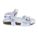 Sandalias Geox zapatos Niña modelo Adriel Plata 