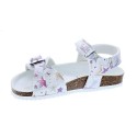 Sandalias Geox zapatos Niña modelo Adriel Plata 
