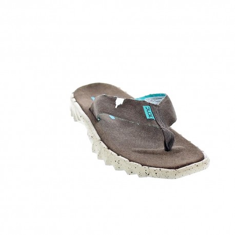 Chanclas Hey Dude zapatos Hombre modelo Sava Gris 