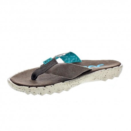 Chanclas Hey Dude zapatos Hombre modelo Sava Gris 