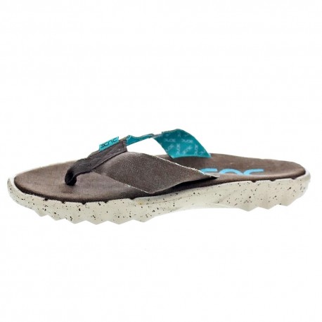 Chanclas Hey Dude zapatos Hombre modelo Sava Gris 