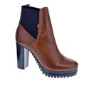 Botines Tommy Hilfiger zapatos Mujer modelo EN01075 GVI Marrón 