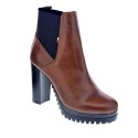 Botines Tommy Hilfiger zapatos Mujer modelo EN01075 GVI Marrón 