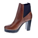 Botines Tommy Hilfiger zapatos Mujer modelo EN01075 GVI Marrón 