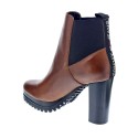 Botines Tommy Hilfiger zapatos Mujer modelo EN01075 GVI Marrón 