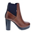 Botines Tommy Hilfiger zapatos Mujer modelo EN01075 GVI Marrón 