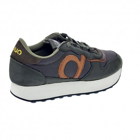 Zapatillas Duuo zapatos Mujer modelo CALMA HIGHT 013 Verde 