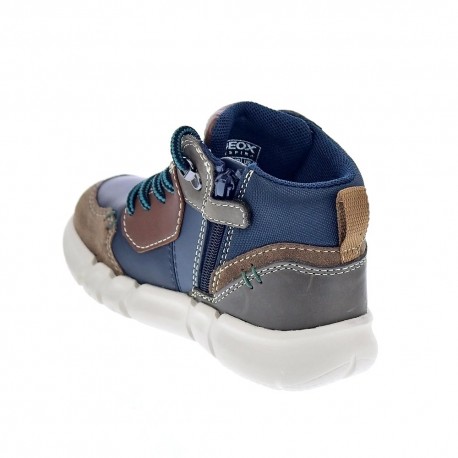 Botines Geox zapatos Niño modelo Flexyper Azul 