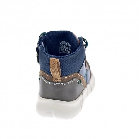 Botines Geox zapatos Niño modelo Flexyper Azul 