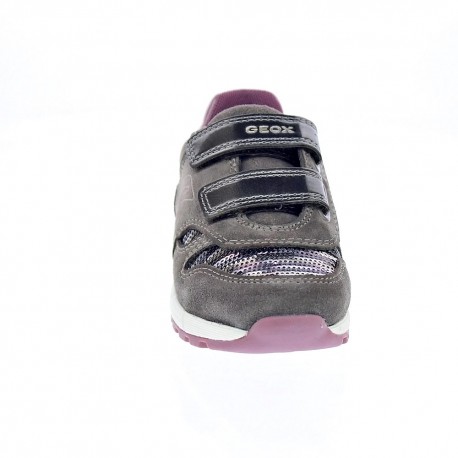 Zapatillas Geox zapatos Niña modelo Alben Marrón 