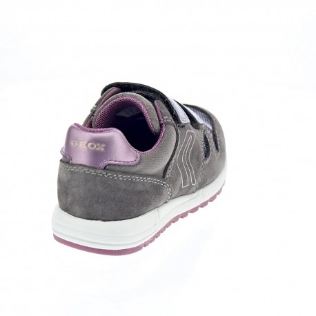 Zapatillas Geox zapatos Niña modelo Alben Marrón 