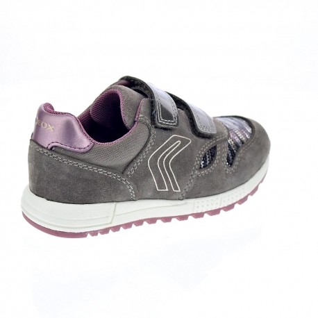 Zapatillas Geox zapatos Niña modelo Alben Marrón 