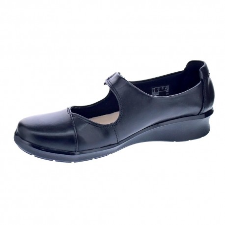 Bailarinas Clarks zapatos Mujer modelo Hope Henley Negro 