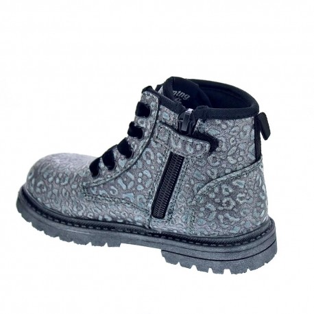 Botines Mtng zapatos Niña modelo 47713 Plata 