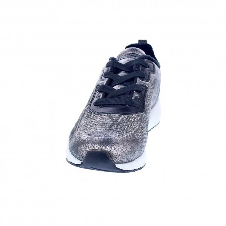 Zapatillas Skechers zapatos Mujer modelo 33155 Plata Cordón