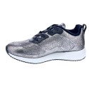 Zapatillas Skechers zapatos Mujer modelo 33155 Plata Cordón