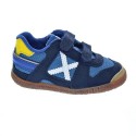 Zapatillas Munich zapatos Niño modelo Baby Goal 1493 Azul 