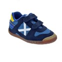 Zapatillas Munich zapatos Niño modelo Baby Goal 1493 Azul 