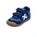 Zapatillas Munich zapatos Niño modelo Baby Goal 1493 Azul 