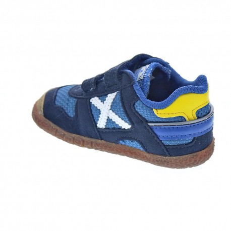 Zapatillas Munich zapatos Niño modelo Baby Goal 1493 Azul 
