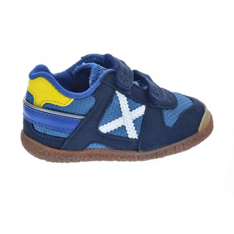 Zapatillas Munich zapatos Niño modelo Baby Goal 1493 Azul 