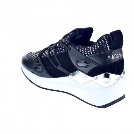 Zapatillas Sixty Seven zapatos Mujer modelo 30301 Negro 